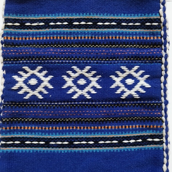 Vintage Greek woven tassel crossbody/shoulder bag - Picture 2 of 8